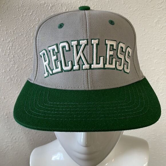 Reckless Adjustable Snap Back Cap EUC - Picture 2 of 8